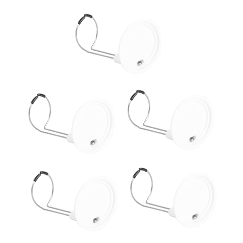 FRCOLOR 5 Stück Teiliges Puppenständer aus Stabilem Metall Draht und PVC Hoher Tragbarer und Rutschfester Doll Display Rack Weißer Puppenhalter für Sichere Präsentation und Aufbewahrung von FRCOLOR