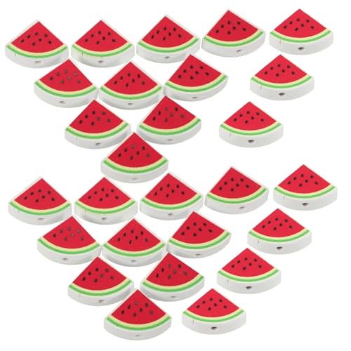FRCOLOR 50 Stück DIY Zubehör Zum Basteln Von Wassermelonen Anhängern Sommer Für Die Herstellung Von Armbändern Wassermelone Lose Wassermelone Schmuckzubehör Natürliche Kleine Mini FRCOLOR 50 Stück DIY Zubehör Zum Basteln Von Wassermelonen Anhängern Sommer Für Die Herstellung Von Armbändern Wassermelone Lose Wassermelone Schmuckzubehör Natürliche Kleine Mini von FRCOLOR