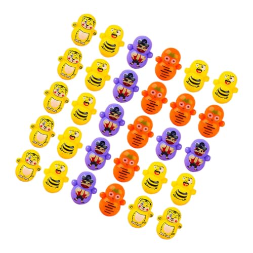FRCOLOR 50 Stück Mini Tumbler Cartoon Wackelspielzeug für Tischdekoration für Kindergeburtstag und Feiertage FRCOLOR 50 Stück Mini Tumbler Cartoon Wackelspielzeug für Tischdekoration für Kindergeburtstag und Feiertage von FRCOLOR
