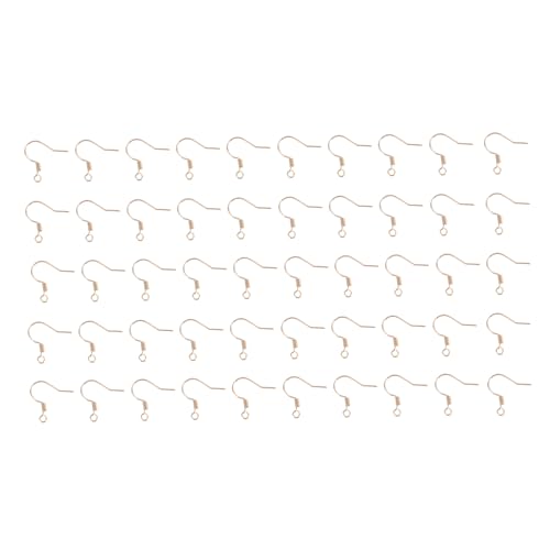 FRCOLOR 50 Stück Ohrhakenmaterial Rosa Drahthaken für Ohrringe Kreis Schmuck Ohrhaken Draht Schmuck finden Ohrringhaken Ohrhaken aus Metall Fischhaken-Ohrdraht DIY Ohrring Golden FRCOLOR 50 Stück Ohrhakenmaterial Rosa Drahthaken für Ohrringe Kreis Schmuck Ohrhaken Draht Schmuck finden Ohrringhaken Ohrhaken aus Metall Fischhaken-Ohrdraht DIY Ohrring Golden von FRCOLOR