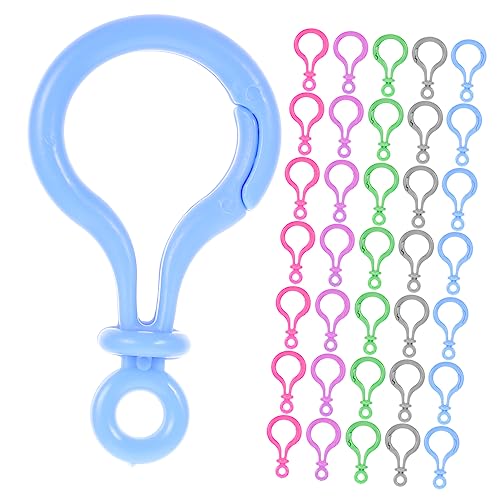 FRCOLOR 50 Stück Puppe Schlüsselanhänger Lanyard-Clip für Rosa Karabinerverschlüsse abnehmbarer Schlüsselring-Schnellverschluss Karabinerhaken Clip-Schlüsselkette Lanyard Clips Plastik FRCOLOR 50 Stück Puppe Schlüsselanhänger Lanyard-Clip für Rosa Karabinerverschlüsse abnehmbarer Schlüsselring-Schnellverschluss Karabinerhaken Clip-Schlüsselkette Lanyard Clips Plastik von FRCOLOR