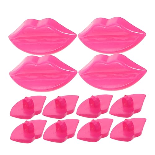FRCOLOR 50 Stück Teiliges Bunte Puppenmund Knöpfe Große Lippenform DIY Kleidung Knöpfe für Puppenherstellung und Bekleidungsdekoration Vielseitige Auffällige Mundteile mit Zwei Löchern FRCOLOR 50 Stück Teiliges Bunte Puppenmund Knöpfe Große Lippenform DIY Kleidung Knöpfe für Puppenherstellung und Bekleidungsdekoration Vielseitige Auffällige Mundteile mit Zwei Löchern von FRCOLOR