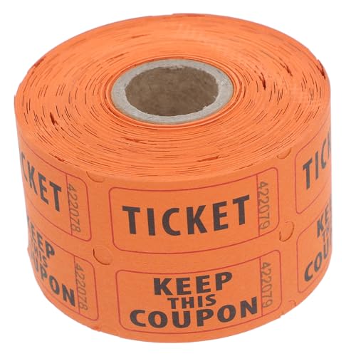 FRCOLOR 500 Stück Doppelte Raffle Tickets Rolle Fortlaufend Nummeriert für Veranstaltungen Klassenzimmer Konzerte Freizeit für Tombola Spendenaktion Party Eintrittskarten FRCOLOR 500 Stück Doppelte Raffle Tickets Rolle Fortlaufend Nummeriert für Veranstaltungen Klassenzimmer Konzerte Freizeit für Tombola Spendenaktion Party Eintrittskarten von FRCOLOR