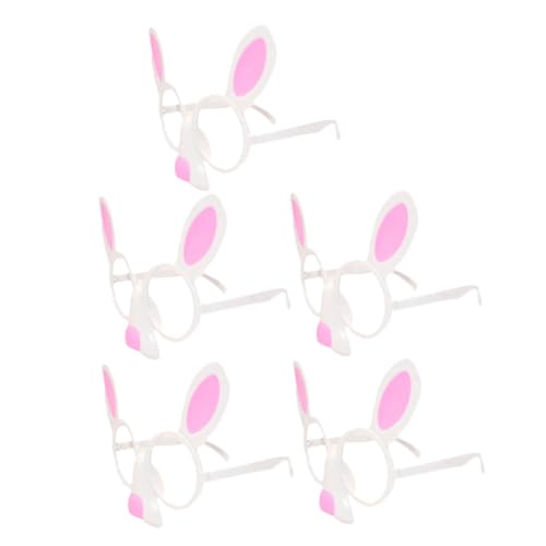 FRCOLOR 5Stücke Kreative Kaninchengläser Witzige Brillen für Ostern Fotorequisiten Festlichkeiten Lustige Accessoires für Partys Besondere Anlässe FRCOLOR 5Stücke Kreative Kaninchengläser Witzige Brillen für Ostern Fotorequisiten Festlichkeiten Lustige Accessoires für Partys Besondere Anlässe von FRCOLOR