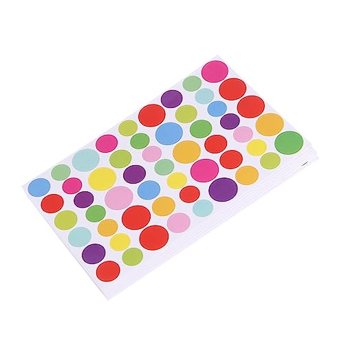 FRCOLOR 6 Stück Aufkleber Teiliges Set Selbstklebende Sticker für Tagebuch Scrapbooking und Bastelprojekte für Kreative Aktivitäten von FRCOLOR