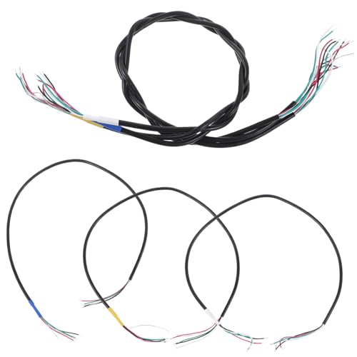 FRCOLOR 6 Stück Gitarrenschaltungskabel mit Adern Abgeschirmt für Gitarren Pickup Schaltungen Installieren für DIY Projekte und Profis von FRCOLOR