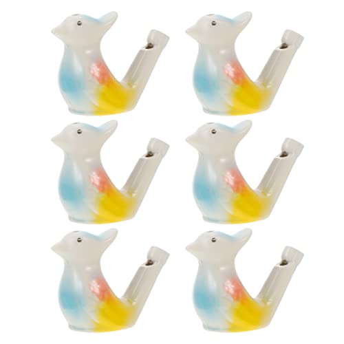 FRCOLOR 6 Stück Keramische Pfiffe Bunte Wasser Vogelpfiffe für Partys und Feste Kreatives Montessori für Geburtstagsfeiern und Feiertage Zufällige Farbe Zufällige Farbe FRCOLOR 6 Stück Keramische Pfiffe Bunte Wasser Vogelpfiffe für Partys und Feste Kreatives Montessori für Geburtstagsfeiern und Feiertage Zufällige Farbe Zufällige Farbe von FRCOLOR
