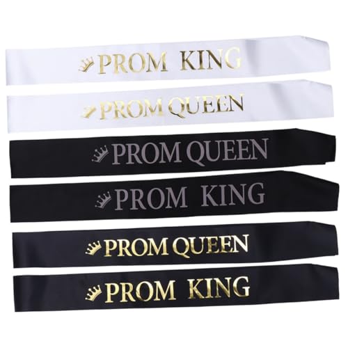 FRCOLOR 6 Stück Teiliges Abschluss Schulterband für Männer und Frauen Bunte Graduation Ceremony Accessoires Hochwertige Stoffbänder als Stilvolle Party Dekoration und Fotorequisite FRCOLOR 6 Stück Teiliges Abschluss Schulterband für Männer und Frauen Bunte Graduation Ceremony Accessoires Hochwertige Stoffbänder als Stilvolle Party Dekoration und Fotorequisite von FRCOLOR