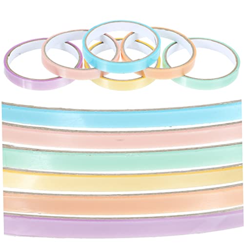 FRCOLOR 6 Stück Teiliges Klebestreifen für Stressabbau Multifunktionales Handliches Klebeband mit Klebrigen Bällen Spielerisches Dekompressionsspielzeug für Erwachsene Glatte Oberfläche FRCOLOR 6 Stück Teiliges Klebestreifen für Stressabbau Multifunktionales Handliches Klebeband mit Klebrigen Bällen Spielerisches Dekompressionsspielzeug für Erwachsene Glatte Oberfläche von FRCOLOR