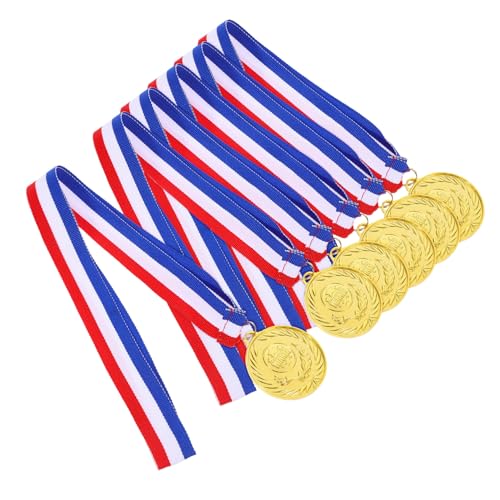 FRCOLOR 6 Stück Teiliges Medaillen für Kinderwettbewerbe Ausgezeichnete Sportpreise mit Hochwertiger Verarbeitung Geeignet für Auszeichnungen und Feiern Robuste und Dekorative Medaillen FRCOLOR 6 Stück Teiliges Medaillen für Kinderwettbewerbe Ausgezeichnete Sportpreise mit Hochwertiger Verarbeitung Geeignet für Auszeichnungen und Feiern Robuste und Dekorative Medaillen von FRCOLOR