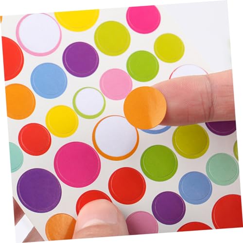 FRCOLOR 60 Blatt Bunte Klebepunkte Aufkleber Selbstklebende Farbige Herz Stern und Kreis Etiketten Kleine Farbige Sticker zum Sortieren Markieren Beschriften für Haushalt Büro Schule FRCOLOR 60 Blatt Bunte Klebepunkte Aufkleber Selbstklebende Farbige Herz Stern und Kreis Etiketten Kleine Farbige Sticker zum Sortieren Markieren Beschriften für Haushalt Büro Schule von FRCOLOR