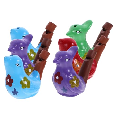 FRCOLOR 6Stücke Keramische Pfeifen Wasser Vogel Bunte Kreative Pfeifen für Partys Spiele und Feste und Sicher FRCOLOR 6Stücke Keramische Pfeifen Wasser Vogel Bunte Kreative Pfeifen für Partys Spiele und Feste und Sicher von FRCOLOR