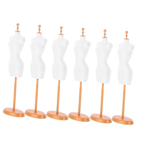 FRCOLOR 6Stücke Puppenständer aus Kunststoff für Schaufensterpuppen Modellpuppenbekleidung Aufbewahrung für DIY Puppenkleider Displays Sicher und Zuverlässig FRCOLOR 6Stücke Puppenständer aus Kunststoff für Schaufensterpuppen Modellpuppenbekleidung Aufbewahrung für DIY Puppenkleider Displays Sicher und Zuverlässig von FRCOLOR