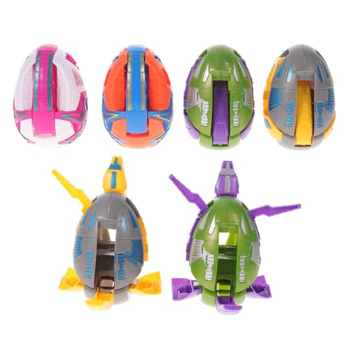 FRCOLOR 6Stücke Teiliges Dinosaurier Ei Transformierende Imitation Dinosaurier Lebensechte Simulation für Ab Jahren Dekoration für Geburtstagsfeiern FRCOLOR 6Stücke Teiliges Dinosaurier Ei Transformierende Imitation Dinosaurier Lebensechte Simulation für Ab Jahren Dekoration für Geburtstagsfeiern von FRCOLOR