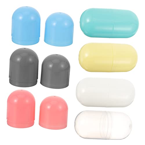 FRCOLOR 7 Stück Teiliges Kapsel Aufbewahrungsboxen Leere Plastik Kapseln für Ostereier und Partygeschenke für Süßigkeiten und Dekorationen FRCOLOR 7 Stück Teiliges Kapsel Aufbewahrungsboxen Leere Plastik Kapseln für Ostereier und Partygeschenke für Süßigkeiten und Dekorationen von FRCOLOR