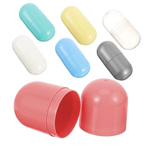 FRCOLOR 7 Stück Teiliges aus Leeren Kunststoffkapseln für Aufbewahrung von Süßigkeiten und Befüllbare Ostereier für Partys und Feiertagsdekorationen FRCOLOR 7 Stück Teiliges aus Leeren Kunststoffkapseln für Aufbewahrung von Süßigkeiten und Befüllbare Ostereier für Partys und Feiertagsdekorationen von FRCOLOR