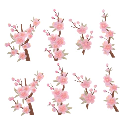 FRCOLOR 8 Stück Gestickter Stoffaufnäher Blumenapplikationen aufnähen Blumenblumen dekorative Anwendung Blumenaufnäher für Rucksäcke Kleiderverzierungen gestickte Motivapplikation Rosa FRCOLOR 8 Stück Gestickter Stoffaufnäher Blumenapplikationen aufnähen Blumenblumen dekorative Anwendung Blumenaufnäher für Rucksäcke Kleiderverzierungen gestickte Motivapplikation Rosa von FRCOLOR
