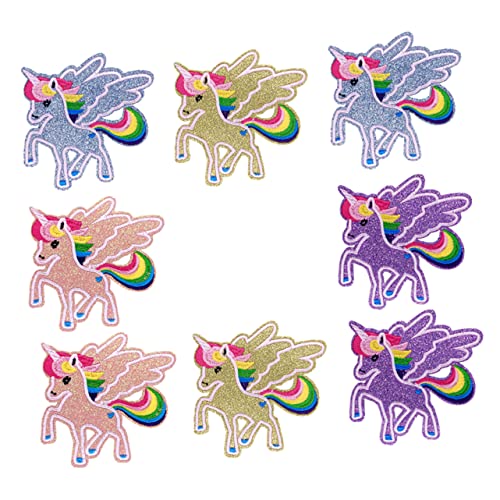 FRCOLOR 8 Stück Stickstoff Patch Patches nähen Stoffaufkleber entzückende Stickereiflecken Einhorn-Patches FRCOLOR 8 Stück Stickstoff Patch Patches nähen Stoffaufkleber entzückende Stickereiflecken Einhorn-Patches von FRCOLOR
