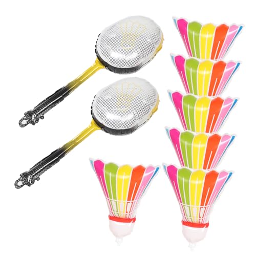 FRCOLOR 8 Stück Teiliges Luftballons Badminton Racket aus Aluminiumfolie Bunte Dekorative Ballons für Partys Geburtstagsfeiern und Hochzeiten Schnell Aufblasbar und Einfach Aufzuhängen FRCOLOR 8 Stück Teiliges Luftballons Badminton Racket aus Aluminiumfolie Bunte Dekorative Ballons für Partys Geburtstagsfeiern und Hochzeiten Schnell Aufblasbar und Einfach Aufzuhängen von FRCOLOR