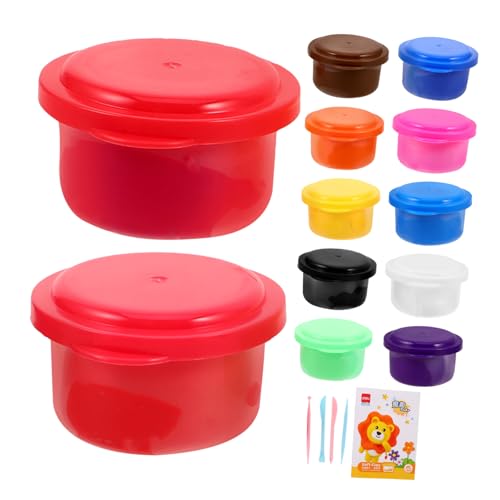 FRCOLOR Air Dry Clay Farben mit Werkzeugen Ultraleichte Modelliermasse nicht Klebend für Kreative Bastelprojekte und Schulkunst Fördert Feinmotorik und Fantasie FRCOLOR Air Dry Clay Farben mit Werkzeugen Ultraleichte Modelliermasse nicht Klebend für Kreative Bastelprojekte und Schulkunst Fördert Feinmotorik und Fantasie von FRCOLOR