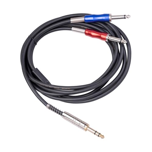 FRCOLOR Audio Adapter Kabel für Mixer und Recorder Hochwertiges Audiokabel mit Kupferleiter und Metallstecker für Gitarre und FRCOLOR Audio Adapter Kabel für Mixer und Recorder Hochwertiges Audiokabel mit Kupferleiter und Metallstecker für Gitarre und von FRCOLOR