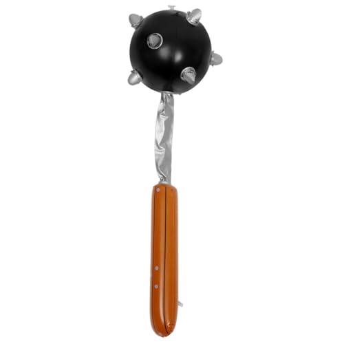 FRCOLOR Aufblasbarer Hammer PVC Hammerspielzeug für Partydeko Halloween Requisiten Hand Auge Koordination Spielzeugballon Schwarz von FRCOLOR