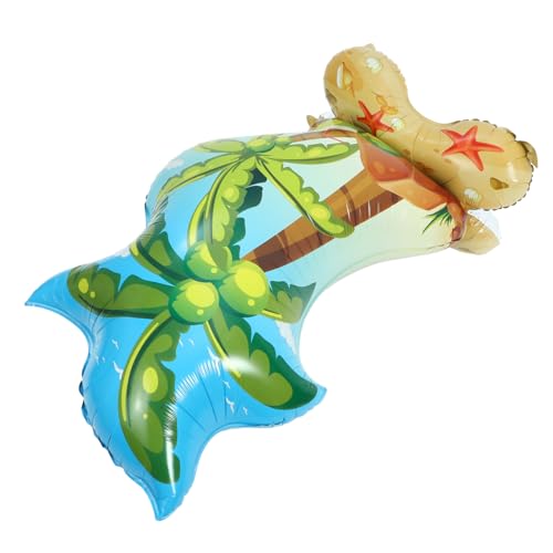 FRCOLOR Aufblasbarer Palmbaum Folienballon Große Aluminiumfolie für Hawaii Partys Vielseitige Deko Fotorequisiten und Außen Geeignet Langlebig und Bruchsicher von FRCOLOR