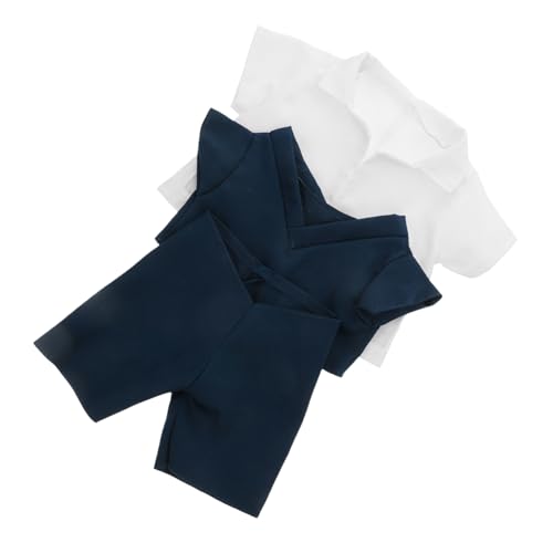 FRCOLOR Bärenkostüm Set für Plüschbären Outfit mit Hose für Puppen Spielset für Kreative Rollenspiele Kuscheltier Kleidung für Mädchen und Jungen von FRCOLOR