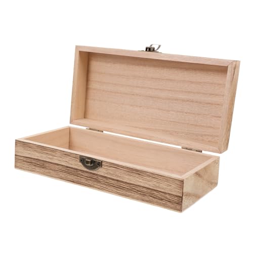 FRCOLOR Box Rechteckige Schmuckschatulle Schmuckaufbewahrungsbehälter Mit Deckel Kosmetik Schmucketui Vintage Schmuck Organizer Etui Schmucketuis Holz Aufbewahrungskoffer Eisen Hellbraun FRCOLOR Box Rechteckige Schmuckschatulle Schmuckaufbewahrungsbehälter Mit Deckel Kosmetik Schmucketui Vintage Schmuck Organizer Etui Schmucketuis Holz Aufbewahrungskoffer Eisen Hellbraun von FRCOLOR