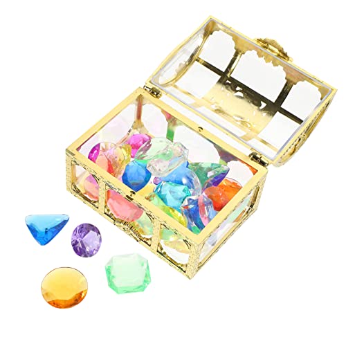 FRCOLOR Buntes Tauchspielzeug Set mit Acryl Schmucksteinen und Piratenschatztruhe Schweres Langlebiges Poolspielzeug für Wasserdichtes Schwimmspielzeug für Kleinkinder und Familienspaß FRCOLOR Buntes Tauchspielzeug Set mit Acryl Schmucksteinen und Piratenschatztruhe Schweres Langlebiges Poolspielzeug für Wasserdichtes Schwimmspielzeug für Kleinkinder und Familienspaß von FRCOLOR