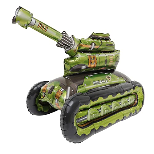 FRCOLOR Camouflage Folienballon Tank Modell Aluminium Geburtstag Party Deko Luftballon Robust Langlebig für Jungen Mottofeier und Kindergeburtstag FRCOLOR Camouflage Folienballon Tank Modell Aluminium Geburtstag Party Deko Luftballon Robust Langlebig für Jungen Mottofeier und Kindergeburtstag von FRCOLOR