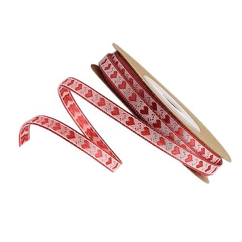 FRCOLOR Chic Ribbon Hearts Geschenkband Aus Polyester Mit Herz-aufdruck 10 M Für Partys Und Veranstaltungen FRCOLOR Chic Ribbon Hearts Geschenkband Aus Polyester Mit Herz-aufdruck 10 M Für Partys Und Veranstaltungen von FRCOLOR