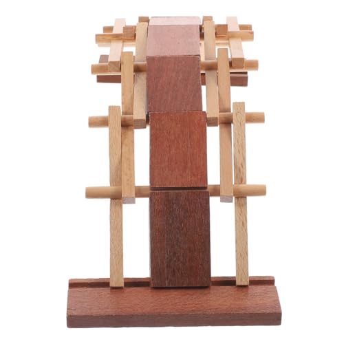 FRCOLOR DIY Holzbausatz Arch Bridge Bausatz aus Holz Stabiles Handgefertigtes Holzspielzeug zum Selberbauen Kreatives Lernspielzeug für Feinmotorik und Dekoration FRCOLOR DIY Holzbausatz Arch Bridge Bausatz aus Holz Stabiles Handgefertigtes Holzspielzeug zum Selberbauen Kreatives Lernspielzeug für Feinmotorik und Dekoration von FRCOLOR