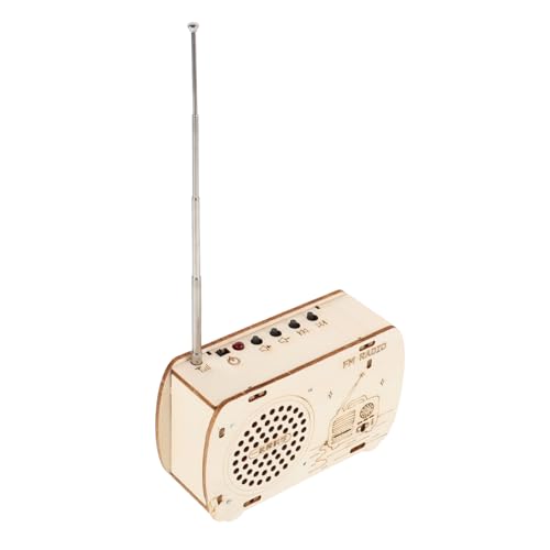 FRCOLOR DIY Holzbausatz Radio Experimentierset Elektronik Stem Lernspielzeug für Junge Ab Jahren FRCOLOR DIY Holzbausatz Radio Experimentierset Elektronik Stem Lernspielzeug für Junge Ab Jahren von FRCOLOR