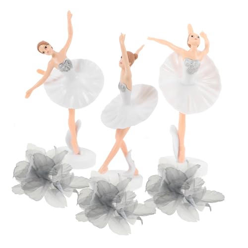 FRCOLOR Elegante Ballerina Cake Decors Teiliges Set aus Umweltfreundlichem Kunststoff und Gauze Kreative Tortendeko für Geburtstag Hochzeit und Party Vielseitige Kuchen und Raumdekoration FRCOLOR Elegante Ballerina Cake Decors Teiliges Set aus Umweltfreundlichem Kunststoff und Gauze Kreative Tortendeko für Geburtstag Hochzeit und Party Vielseitige Kuchen und Raumdekoration von FRCOLOR