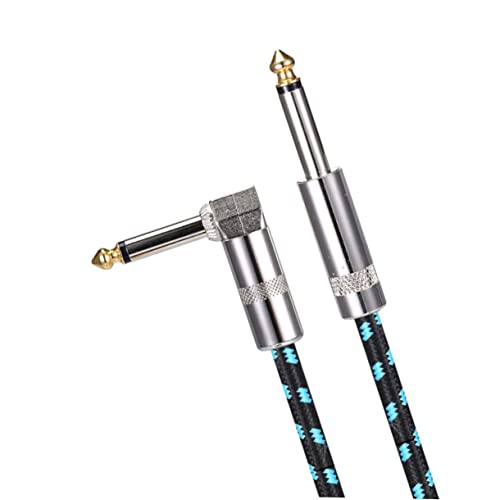 FRCOLOR Elektrisches Gitarren und Bass Audiokabel für Instrumente und Professionelle Audioverbindungen für Gitarre Keyboard und Lautsprecher Lärmschutz und Hohe Signalqualität von FRCOLOR