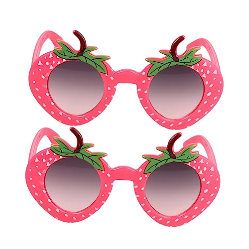 FRCOLOR Erdbeer-sonnenbrillen-set Party- Und Festivalbrille Einzigartige Form Stilvoll Und Attraktiv Für Cosplay FRCOLOR Erdbeer-sonnenbrillen-set Party- Und Festivalbrille Einzigartige Form Stilvoll Und Attraktiv Für Cosplay von FRCOLOR