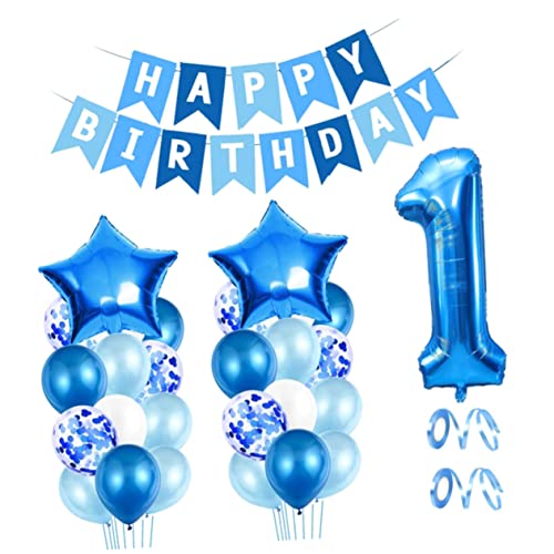 FRCOLOR Geburtstagszahl Folienballons Große Party Deko Bunte Aluminiumfolie Luftballons Fotohintergrund für Unvergessliche Einfache Handhabung Warme Atmosphäre von FRCOLOR