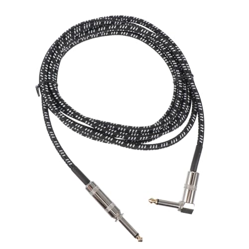 FRCOLOR Gitarre Instrumentenkabel Geflochtenes Audio Kabel mit Adapter Stabiles Verbindungskabel für Mikrofone Lautsprecher Mischpulte Gitarren und Heim Stereoanlagen FRCOLOR Gitarre Instrumentenkabel Geflochtenes Audio Kabel mit Adapter Stabiles Verbindungskabel für Mikrofone Lautsprecher Mischpulte Gitarren und Heim Stereoanlagen von FRCOLOR