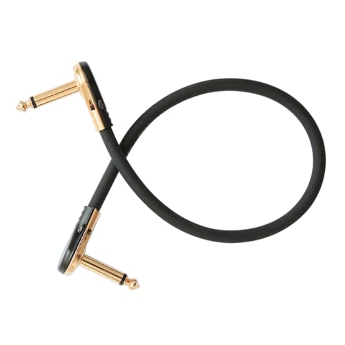 FRCOLOR Gitarren Audio Verbindungskabel Effektgerät Anschlusskabel mit Vergoldetem Kupferstecker für Optimale Klangqualität und Langlebigkeit für Musiker und Gitarrenliebhaber von FRCOLOR