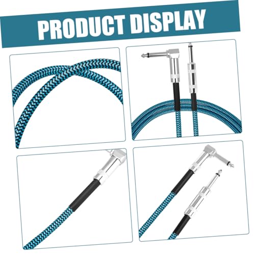 FRCOLOR Gitarrenkabel Geflochtenes Noise Reduktionskabel Verstärkerkabel für Gitarre Bass Effektgeräte Langlebiges Klinkenkabel für Klaren Sound und Flexible Bühnenbewegung FRCOLOR Gitarrenkabel Geflochtenes Noise Reduktionskabel Verstärkerkabel für Gitarre Bass Effektgeräte Langlebiges Klinkenkabel für Klaren Sound und Flexible Bühnenbewegung von FRCOLOR