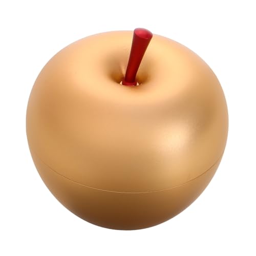 FRCOLOR Goldene Schmuckschatulle Apfelform Metallbox Elegantes Design für Verlobungsringe Weihnachtsgeschenke Hochzeitsfeiern und Jubiläen Schmuckaufbewahrung FRCOLOR Goldene Schmuckschatulle Apfelform Metallbox Elegantes Design für Verlobungsringe Weihnachtsgeschenke Hochzeitsfeiern und Jubiläen Schmuckaufbewahrung von FRCOLOR