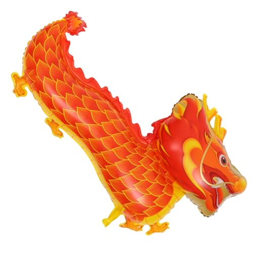 FRCOLOR Großer Drachenballon aus Folie Chinesisches Neujahrsdekor Luftballon Drachenform für Festlichkeiten Geschenkidee für Kindergeburtstag und Kulturelle Feiern FRCOLOR Großer Drachenballon aus Folie Chinesisches Neujahrsdekor Luftballon Drachenform für Festlichkeiten Geschenkidee für Kindergeburtstag und Kulturelle Feiern von FRCOLOR