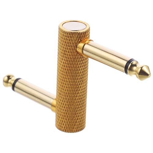 FRCOLOR Guitar Patch Connector Z Förmiger Adapter für Effektpedale Robuster Stabiler für Gitarren und Musikgeräte Kompatibel mit Pedalboards und Effekten Einfache Installation und Klarer von FRCOLOR