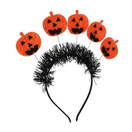 FRCOLOR Halloween Kürbis Stirnband Party Dress Up Haarreifen Cosplay Kostüm Kopfschmuck Langlebiges Bequemes Halloween Haarband für Erwachsene und Festlicher Kopfschmuck FRCOLOR Halloween Kürbis Stirnband Party Dress Up Haarreifen Cosplay Kostüm Kopfschmuck Langlebiges Bequemes Halloween Haarband für Erwachsene und Festlicher Kopfschmuck von FRCOLOR