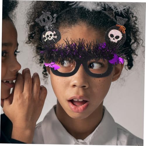 FRCOLOR Halloween Party Brillenrahmen aus Filz und Lustige Foto-requisiten für Bequemes Auffälliges Halloween Zubehör für Kostüme und Partydekorationen FRCOLOR Halloween Party Brillenrahmen aus Filz und Lustige Foto-requisiten für Bequemes Auffälliges Halloween Zubehör für Kostüme und Partydekorationen von FRCOLOR