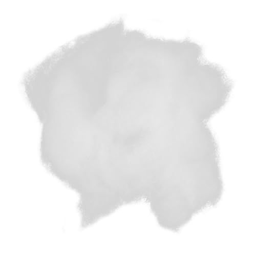 FRCOLOR Hochelastische Füllwatte Weiche Leichte Polsterfüllung für Kissen Kuscheltiere und DIY Bastelprojekte Formstabile Flauschige Füllung mit Hoher Rückprallelastizität von FRCOLOR