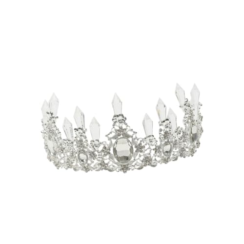 FRCOLOR Hochzeitstorte Krone mit Geburtstagsdekoration Tortenaufsatz Braut Diadem Silber Einzigartiger Cake Topper für Unvergessliche FRCOLOR Hochzeitstorte Krone mit Geburtstagsdekoration Tortenaufsatz Braut Diadem Silber Einzigartiger Cake Topper für Unvergessliche von FRCOLOR