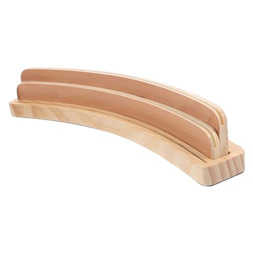 FRCOLOR Holz Kartenhalter für Spielkarten Anpassungsfähiger Rutschfester Kartenständer für Poker und Mehr für Personen mit von FRCOLOR