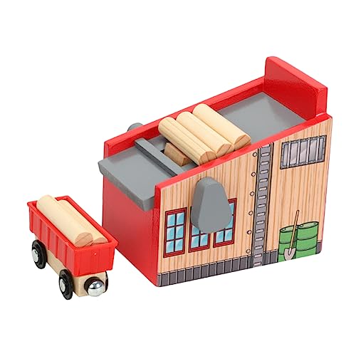 FRCOLOR Holzzug Spielzeug Satz für Kinder Einzigartiges Holzbausatz Kreatives Eisenbahnmodell Szenenzubehör für Spielzeugzüge Fördert Hand Augen Koordination FRCOLOR Holzzug Spielzeug Satz für Kinder Einzigartiges Holzbausatz Kreatives Eisenbahnmodell Szenenzubehör für Spielzeugzüge Fördert Hand Augen Koordination von FRCOLOR